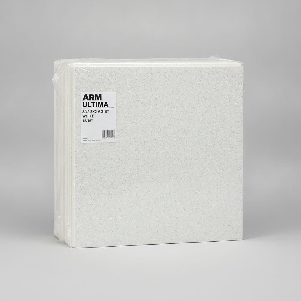 ARM ULTIMA 3/4" 2X2 AG BT WHITE 15/16" 48SF