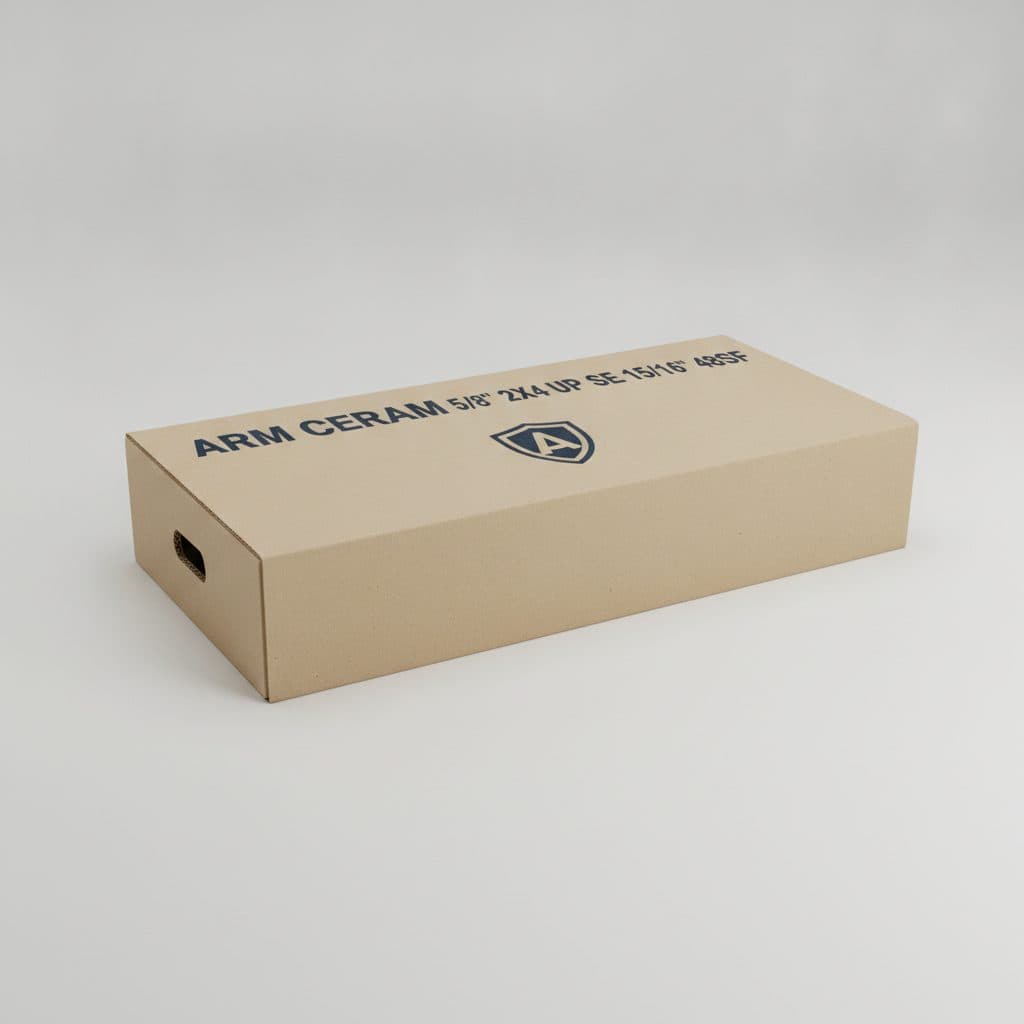 ARM CERAM 5/8" 2X4 UP SE 15/16" 48SF
