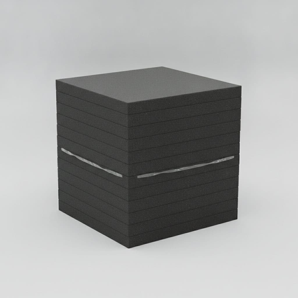 ARM INFILL PANELS 2x2 BLACK 48/SF