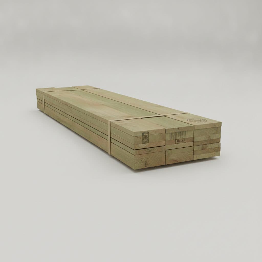 2" 6X12' EXTERIOR GRADE FIRE TREATED LUMBER _HOOVER-FIRE-X