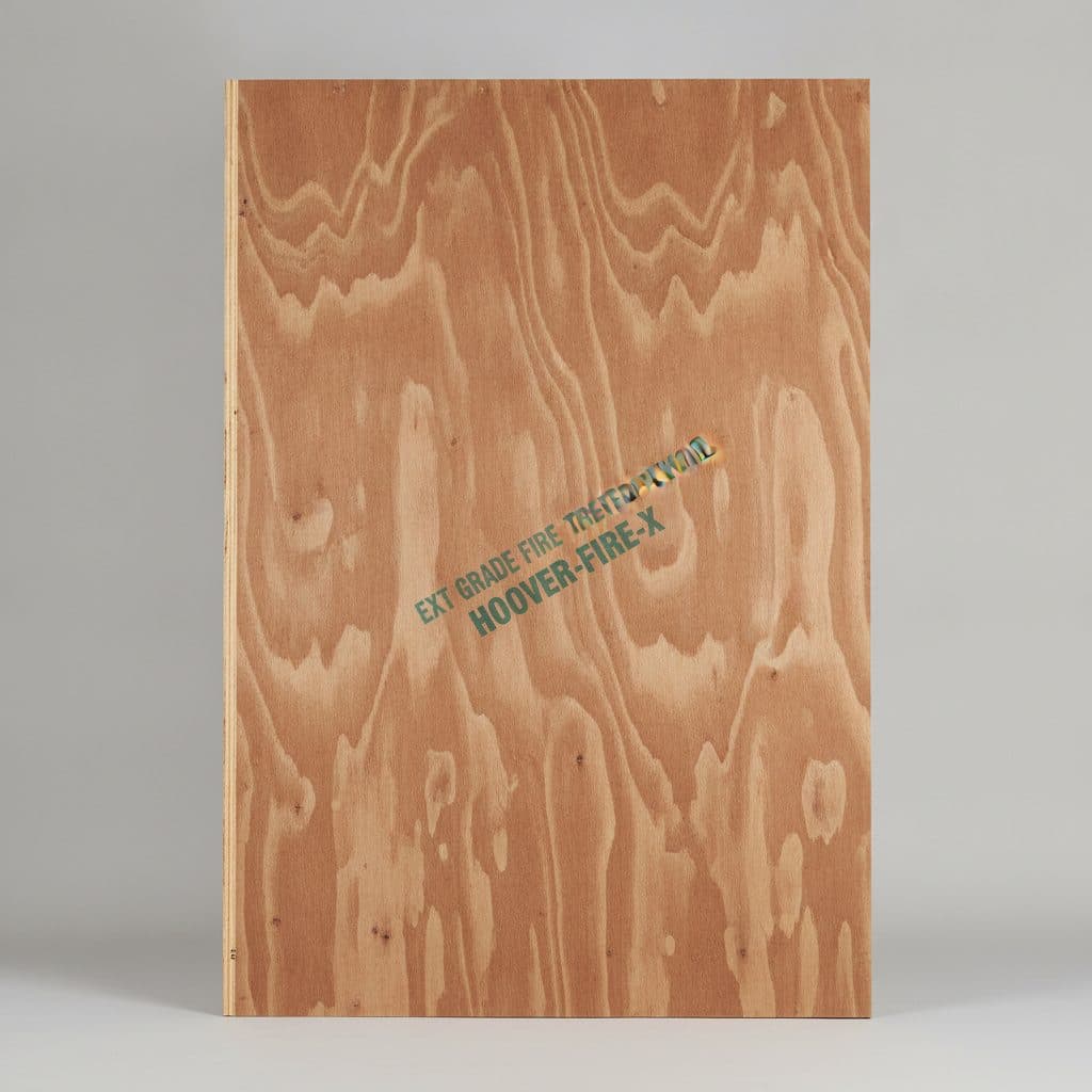 3/4" 4'X8' EXT GRADE FIRE TREATED PLYWOOD HOOVER-FIRE-X