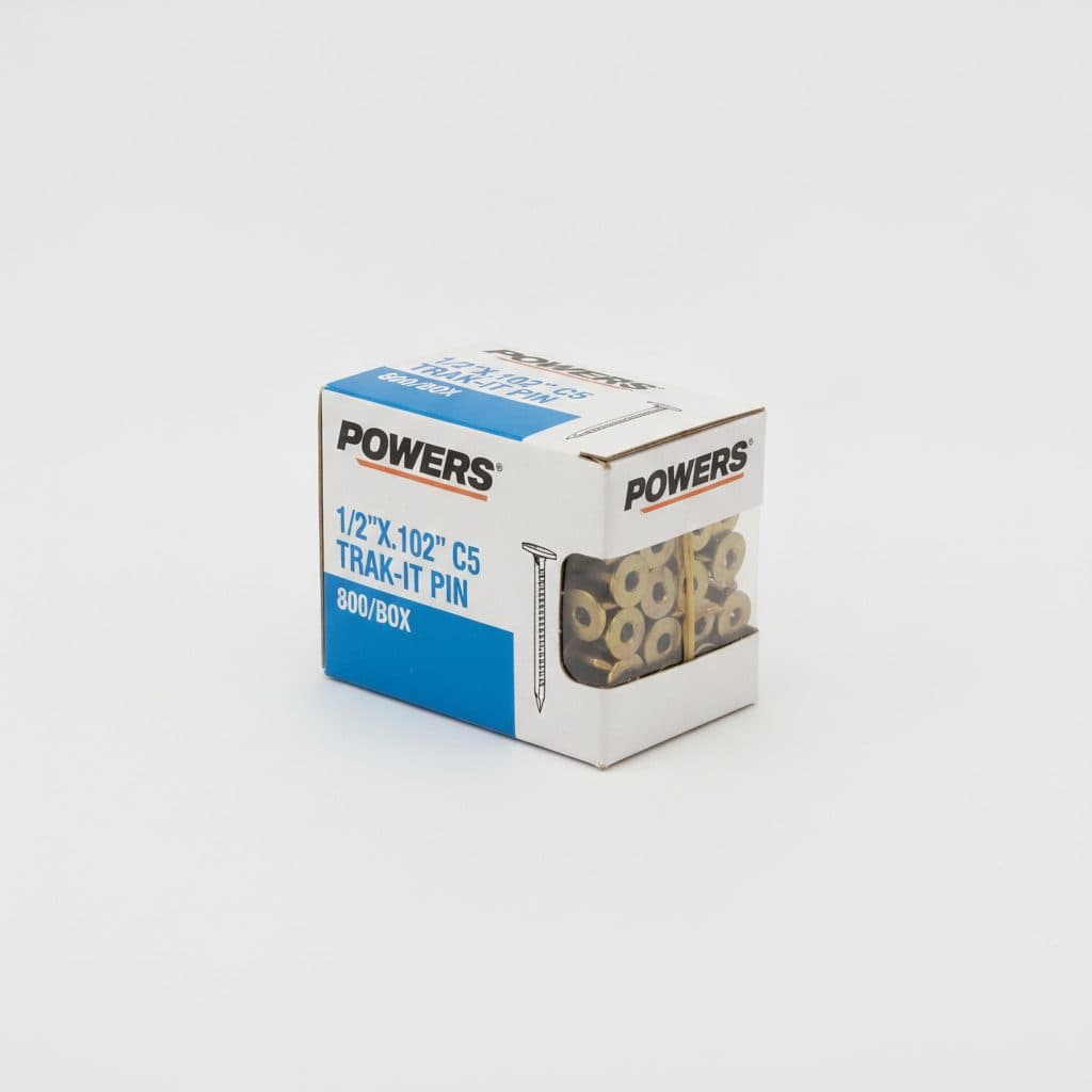 POWERS 1/2"X.102" C5 TRAK-IT PIN 800/BOX